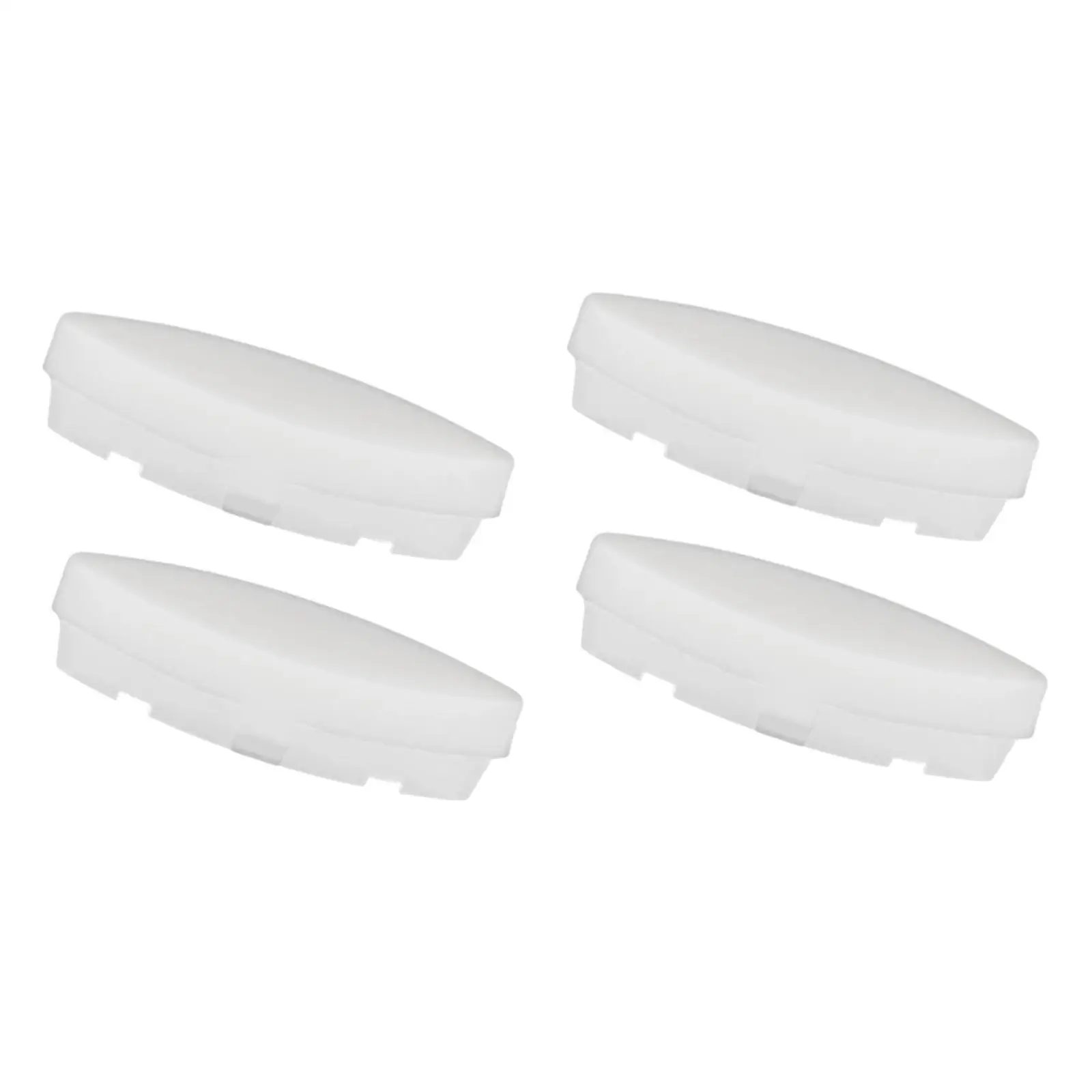 Toilet Seat Replacement Noise Reducing Elongated Pad Set for 1133070 1236365 Bathroom Accessories