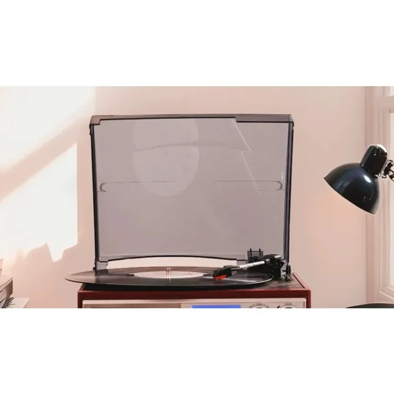 All in One  Record Player Multifunctional with USB BT SD Cassette Radio Function