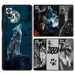 The Wolf Phone Case For Xiaomi Redmi Note 14 13 12 5G 9S 9 10 11 Pro Plus 9T 14C 13C 12C 10C 9C 9A Soft Silicone Cover