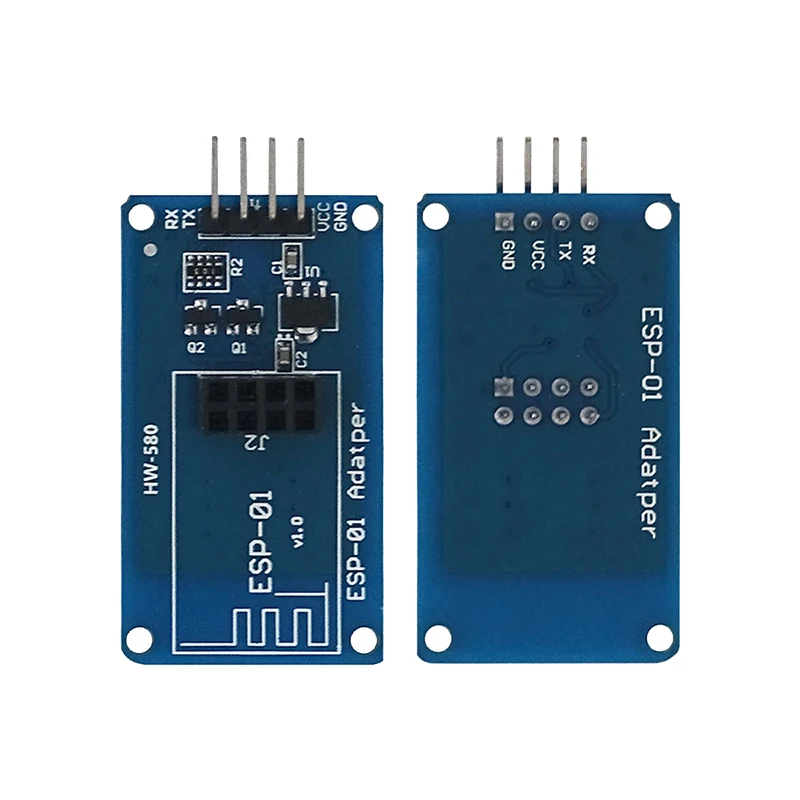 ESP8266 ESP-01 ESP01 Serial Wireless WIFI Module For Arduino Transceiver Receiver Adapter Board Raspberry Pi UNO R3 One 3.3V 5V