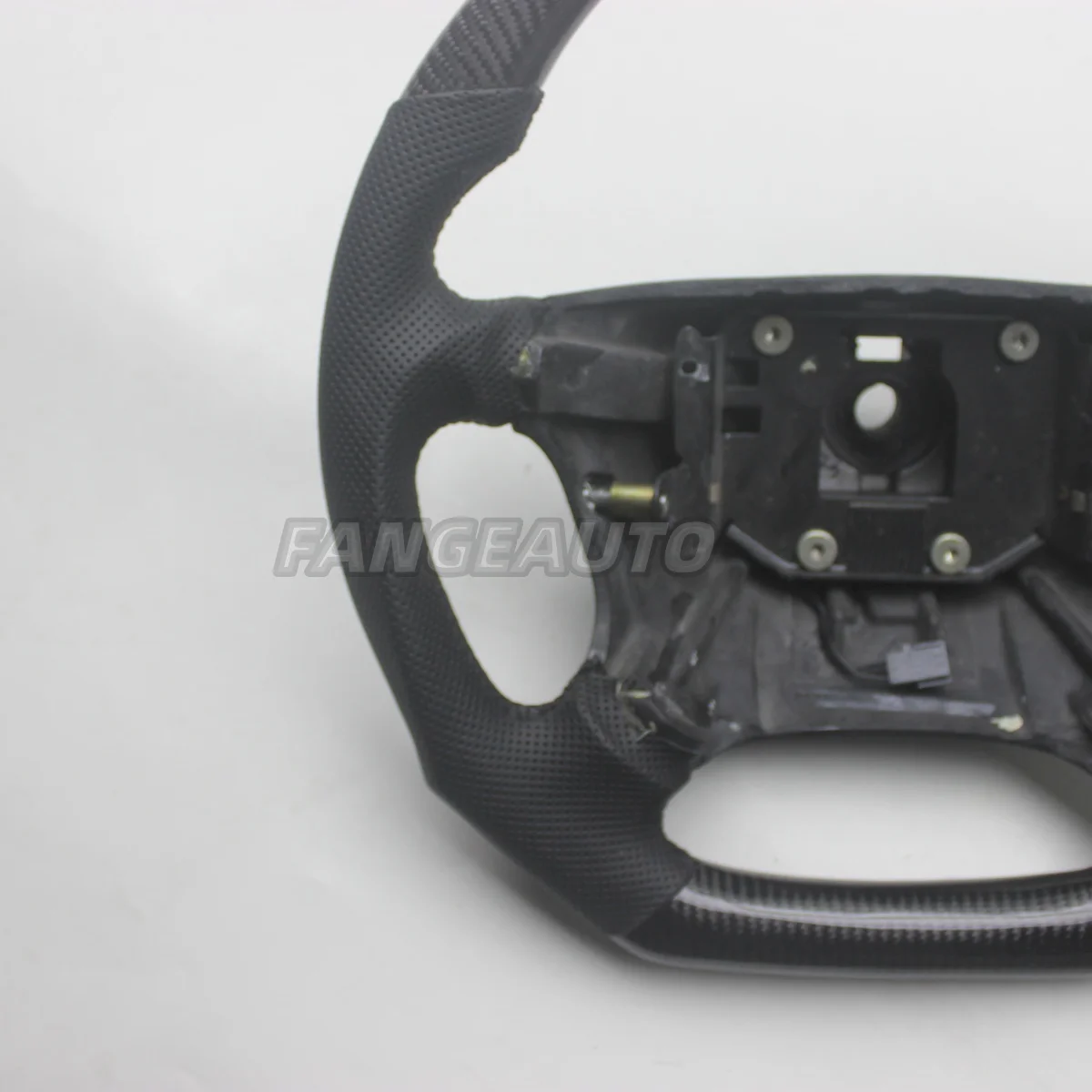 Cusom Item for SAAB 9-5 95 D Shape Real Carbon Fiber Steering Wheel