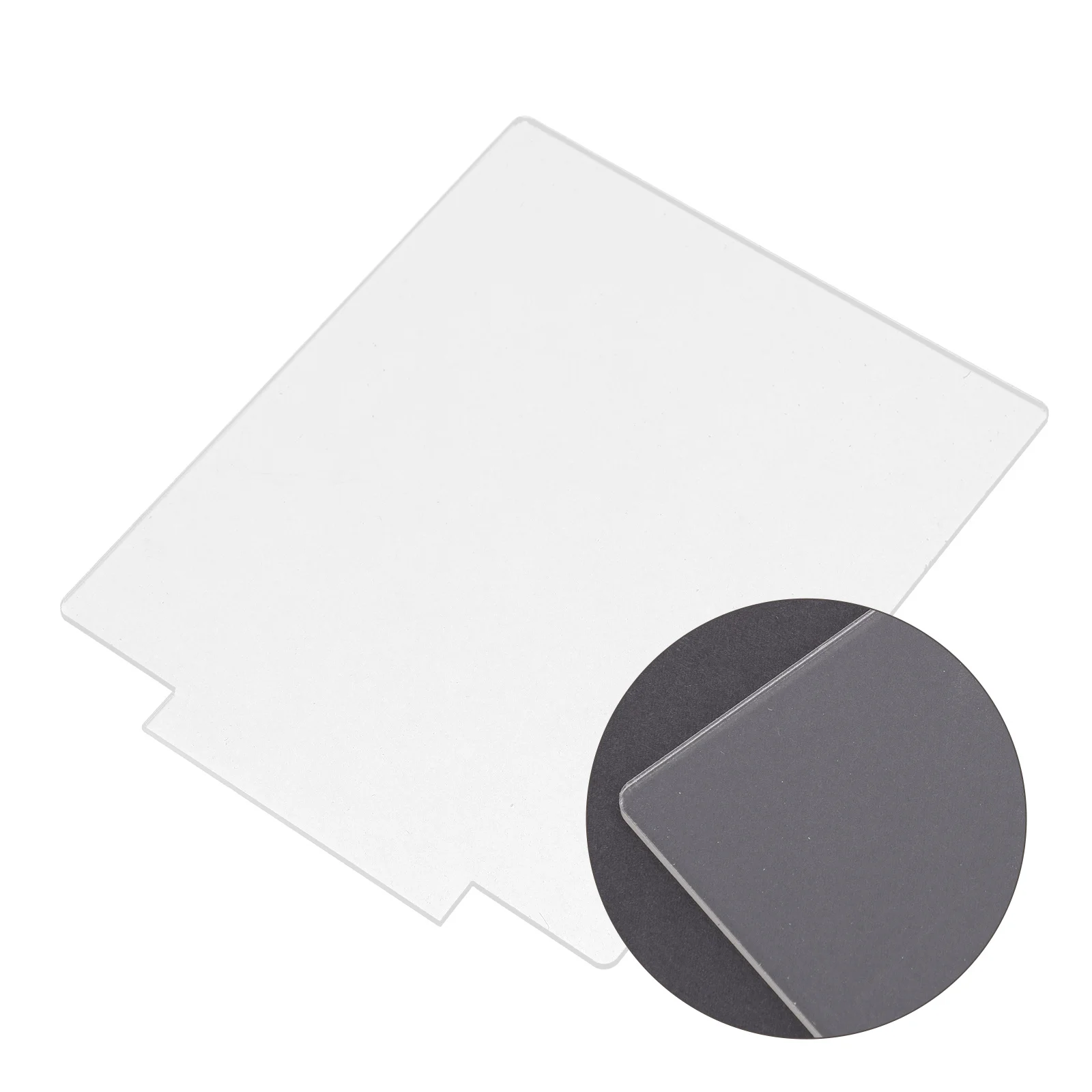 

4 pcs Acrylic Lamp Sheet Durable Transparent Creative Led Light Plate Diy Night Light Decor Practical Home Decoration Artistic