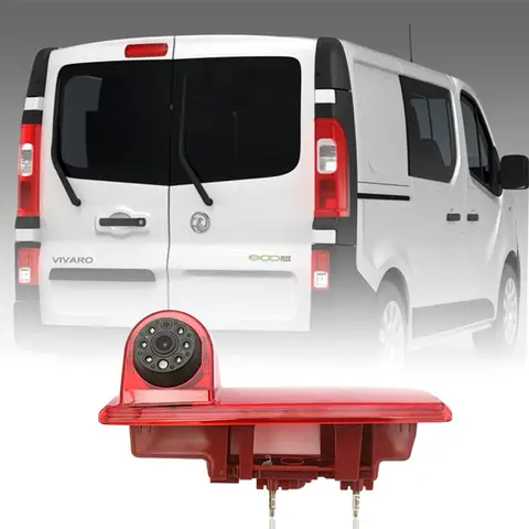 OPEL VAUXHALL VIVARO RENAULT Trafic Nissan NV300 자동 주차 역방향 백업 카메라 야간 투시경 용 자동차 후면보기 브레이크 라이트
