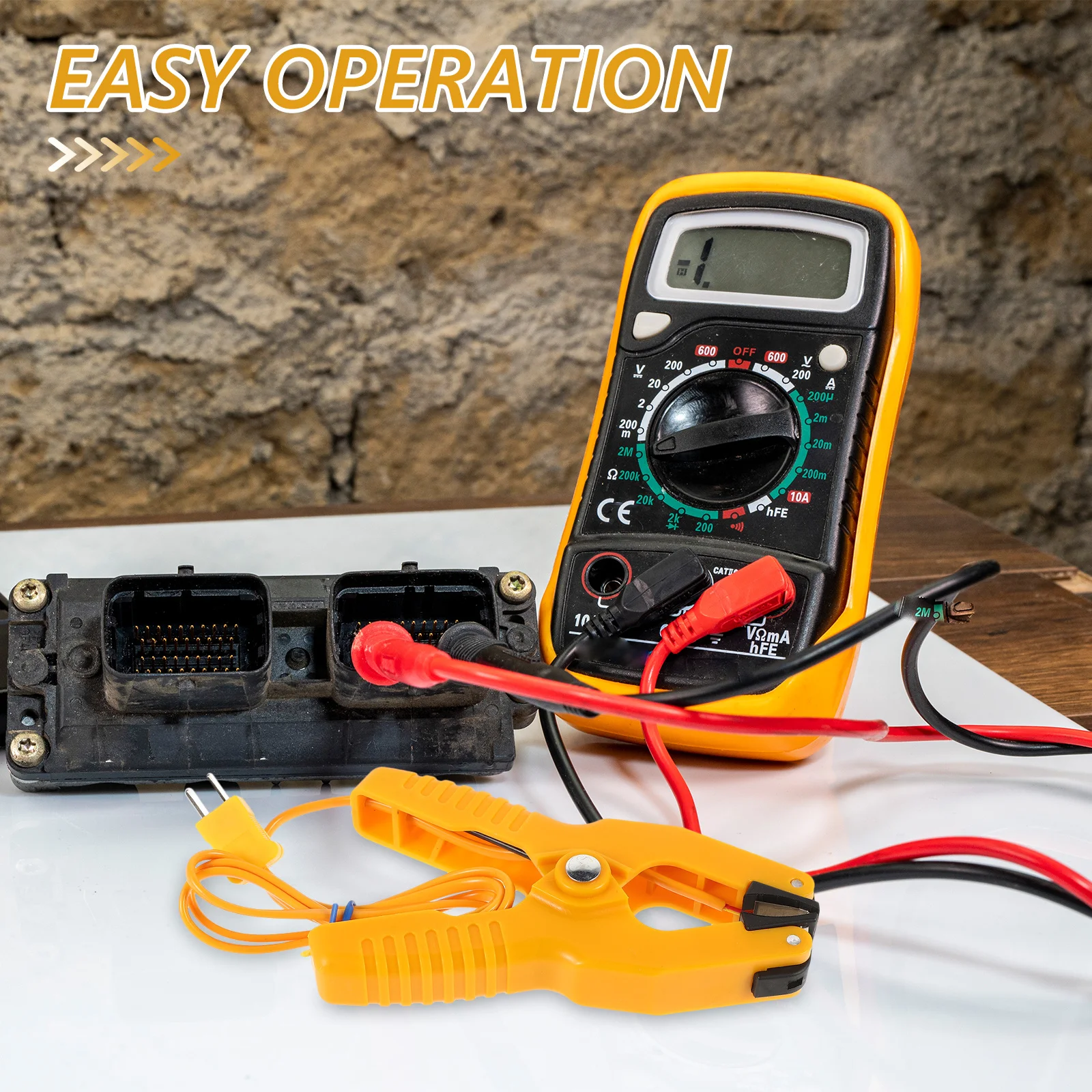 

High Precision Hvac Temperature Clamp K-Type Thermocouple -40-400c Wide Range Diverse Applications Stable Results