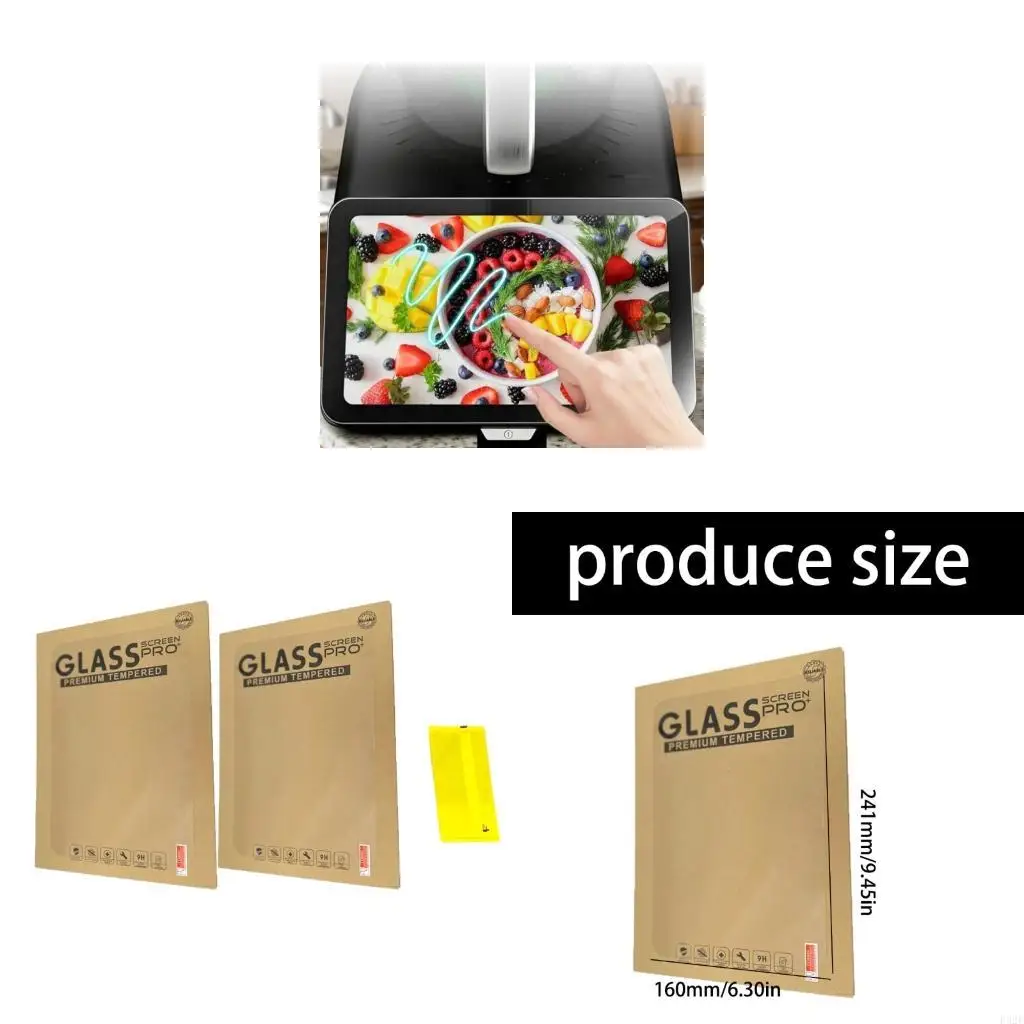 F92F Screen Protector AntiScratch Waterproof Screen Tempered Glass Film for TM7