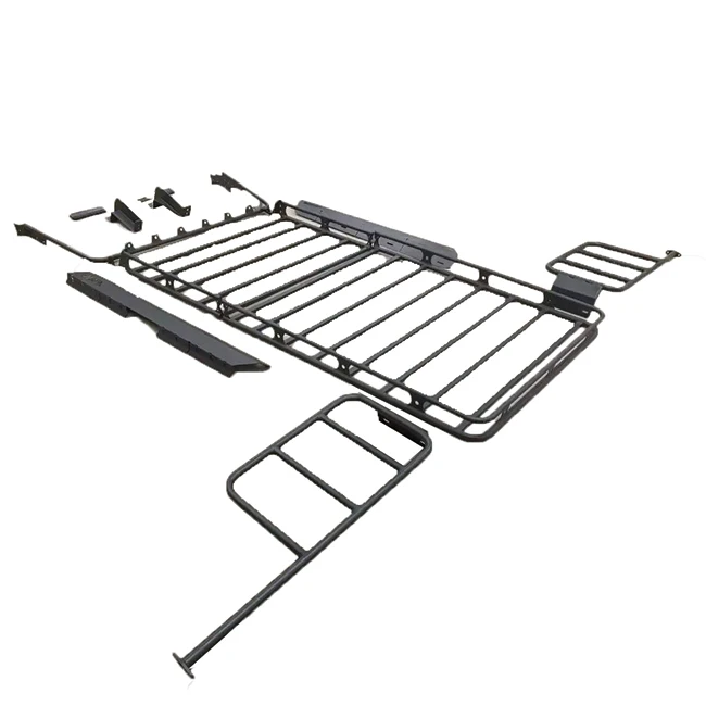 

4x4 Roof Rack For Jeep Wrangler JK 2007+ Steel With Brackets (4 Doors ) Roof Rack
