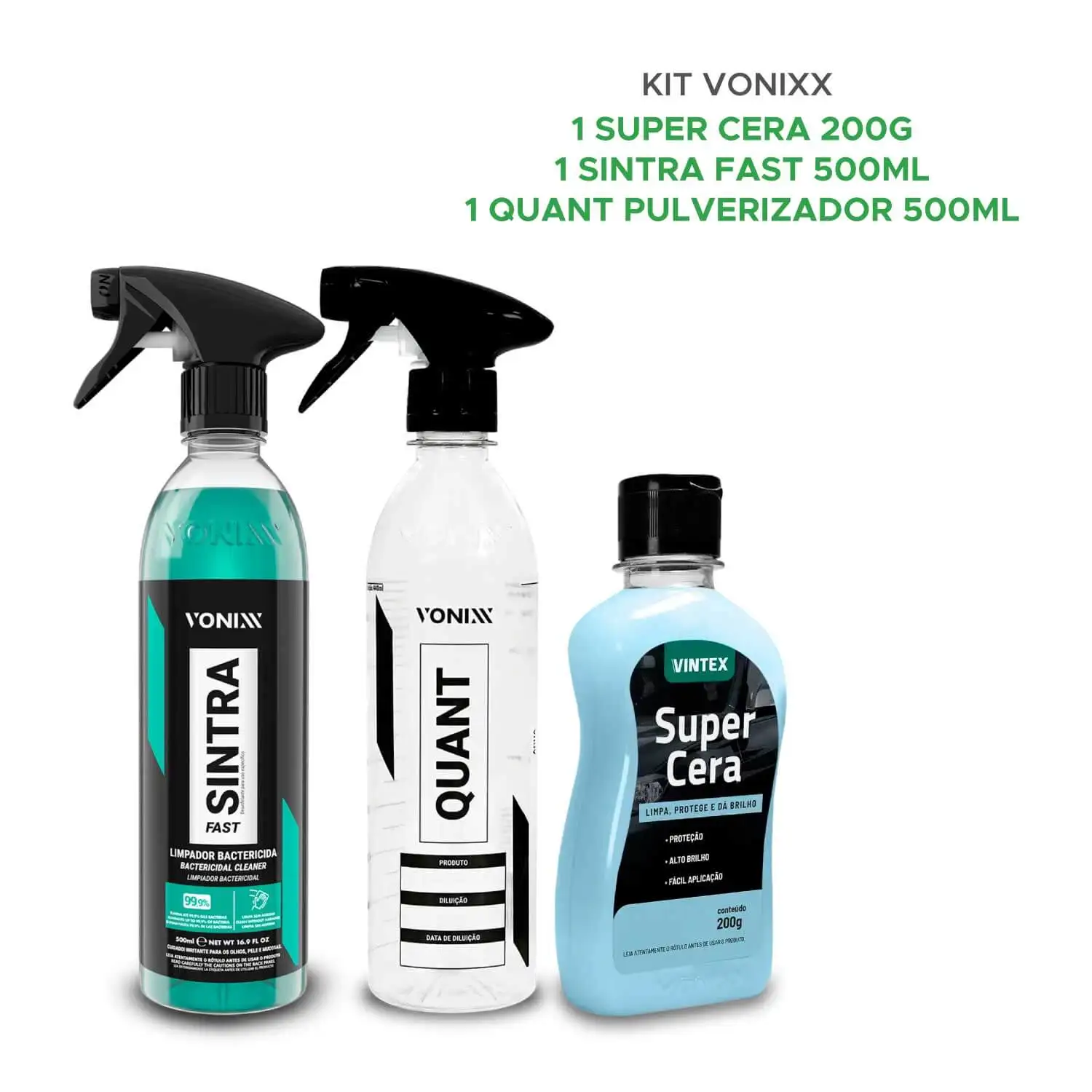 Vonixx Quant Super Wax Sprayer Vintex Sintra Fast Kit