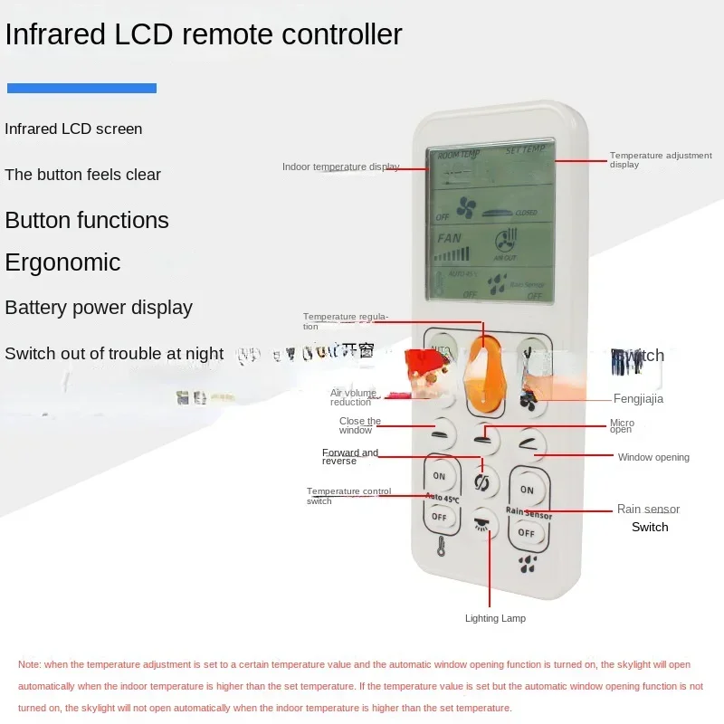 RV Ventilator 12v24v Exhaust Fan Bathroom Overhead Ventilating Fan Strong Energy Saving Mute Exhaust Ventilation Fan