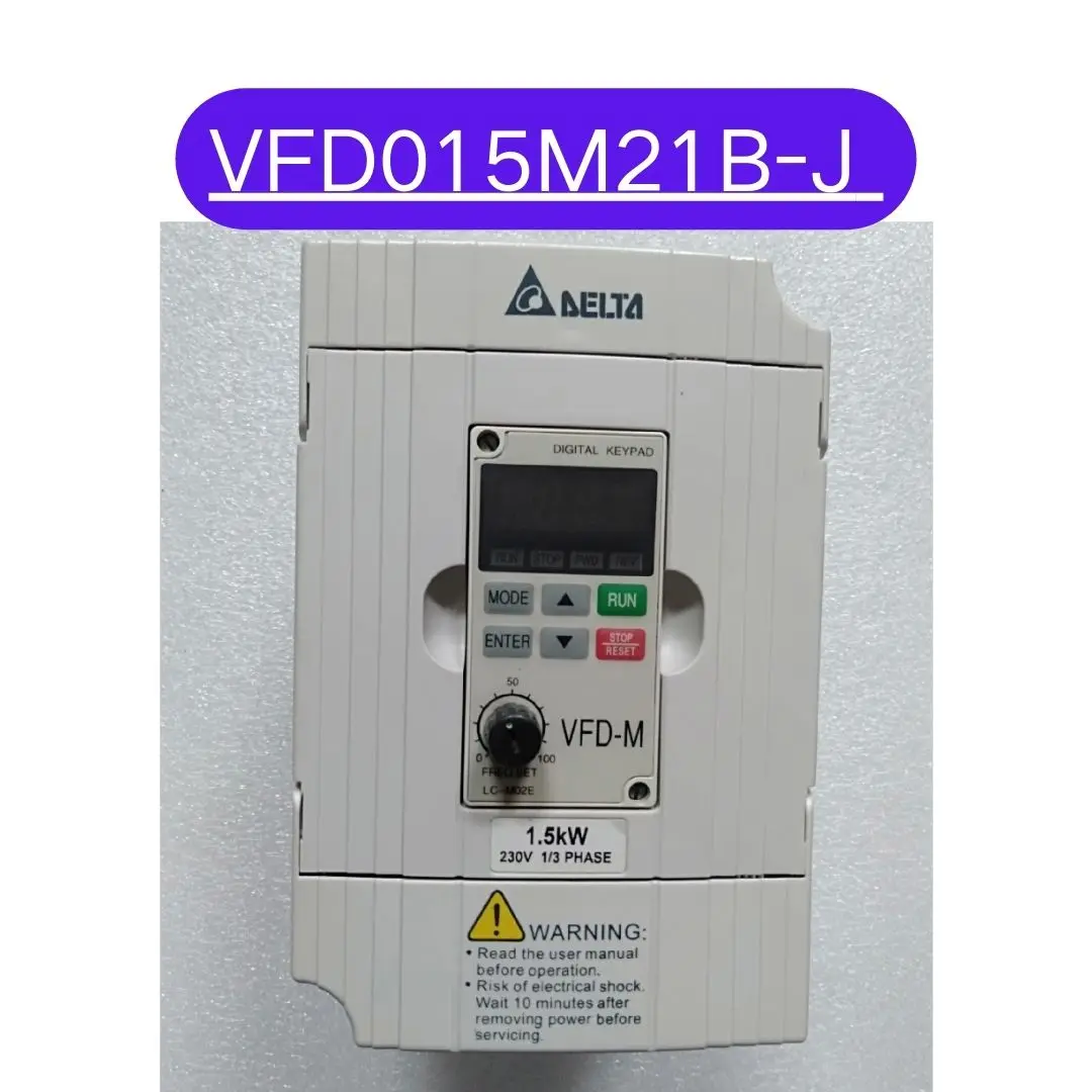 Used VFD015M21B-J inverter 1.5KW 220V Test OK Fast Shipping