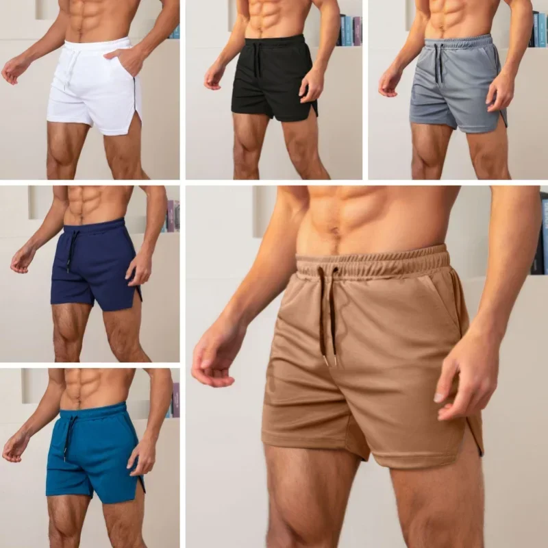 

Men Sport Running Shorts Breathable Casual Gym Shorts Quick Dry Training Beach Shorts Basketball Crossfit Shorts Male Clothes