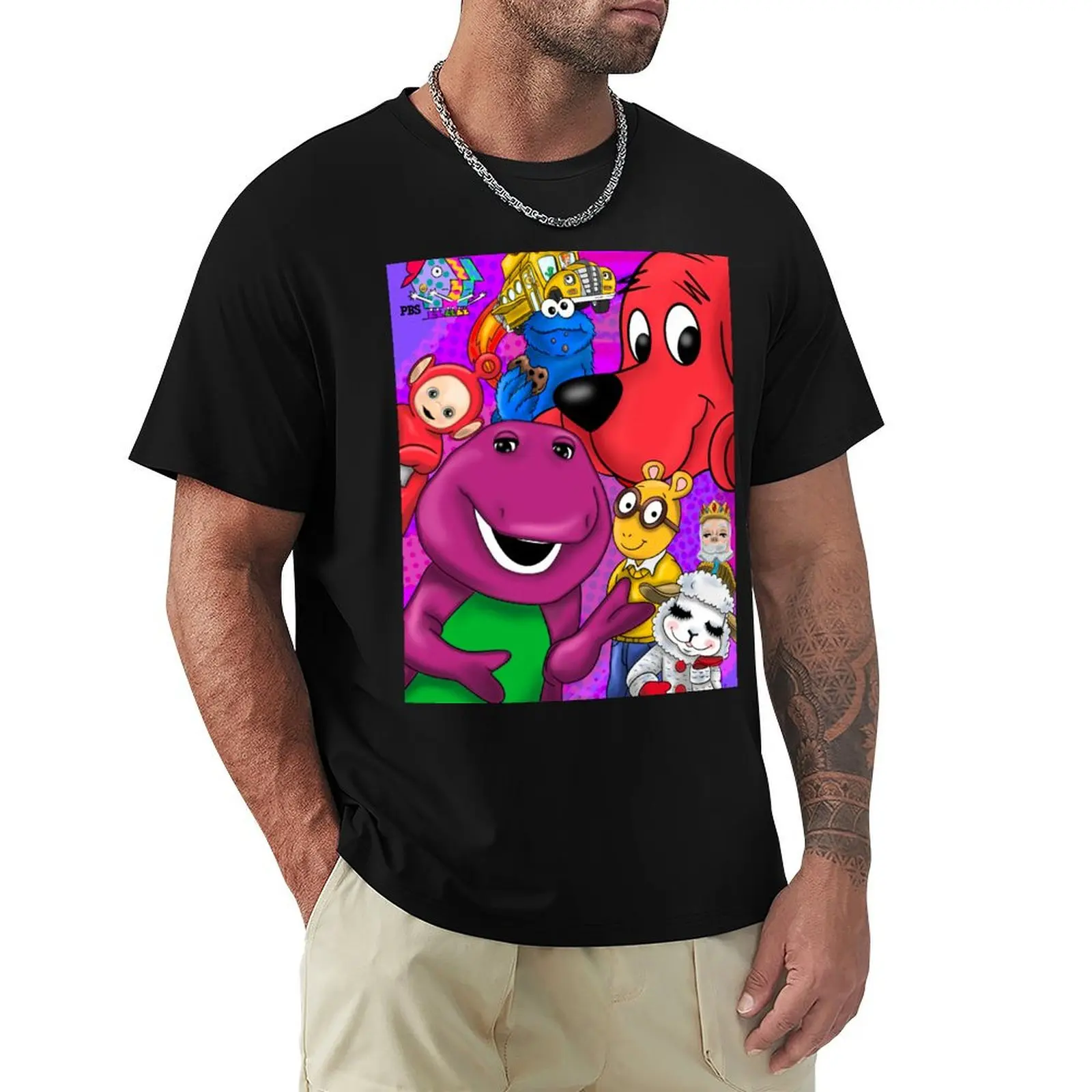 Happy Happy Joy Toy T-Shirt Durable Work Wear T-Shirt