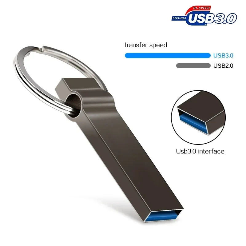 Pamięć USB 3.0 128GB Pen Drive 256GB metalowa pamięć Usb Flash dysk pamięć Usb 8GB 16GB 32GB karta pamięci 64GB 512GB przenośny Pendrive o rzeczywistej pojemności