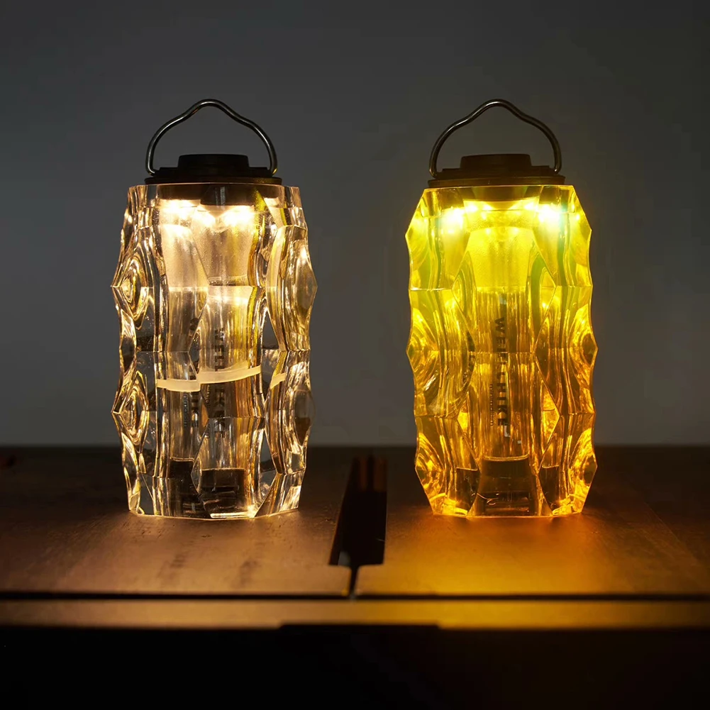 GZ Clear Crystal Lampshade, Acrylic, Transparent, Atmosphere, BK Light Shade, Lantern Accessories