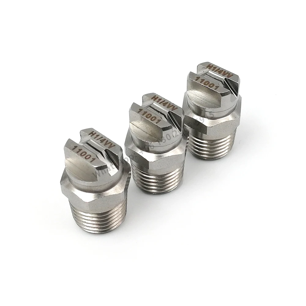 1/8 "1/4" 25/45/50/65/80/95/110 درجة HVV HU رذاذ الماء النفاثة فوهة التبريد ، فوهة رذاذ نفاثة للمروحة الصناعية ، 1 جزء/الوحدة