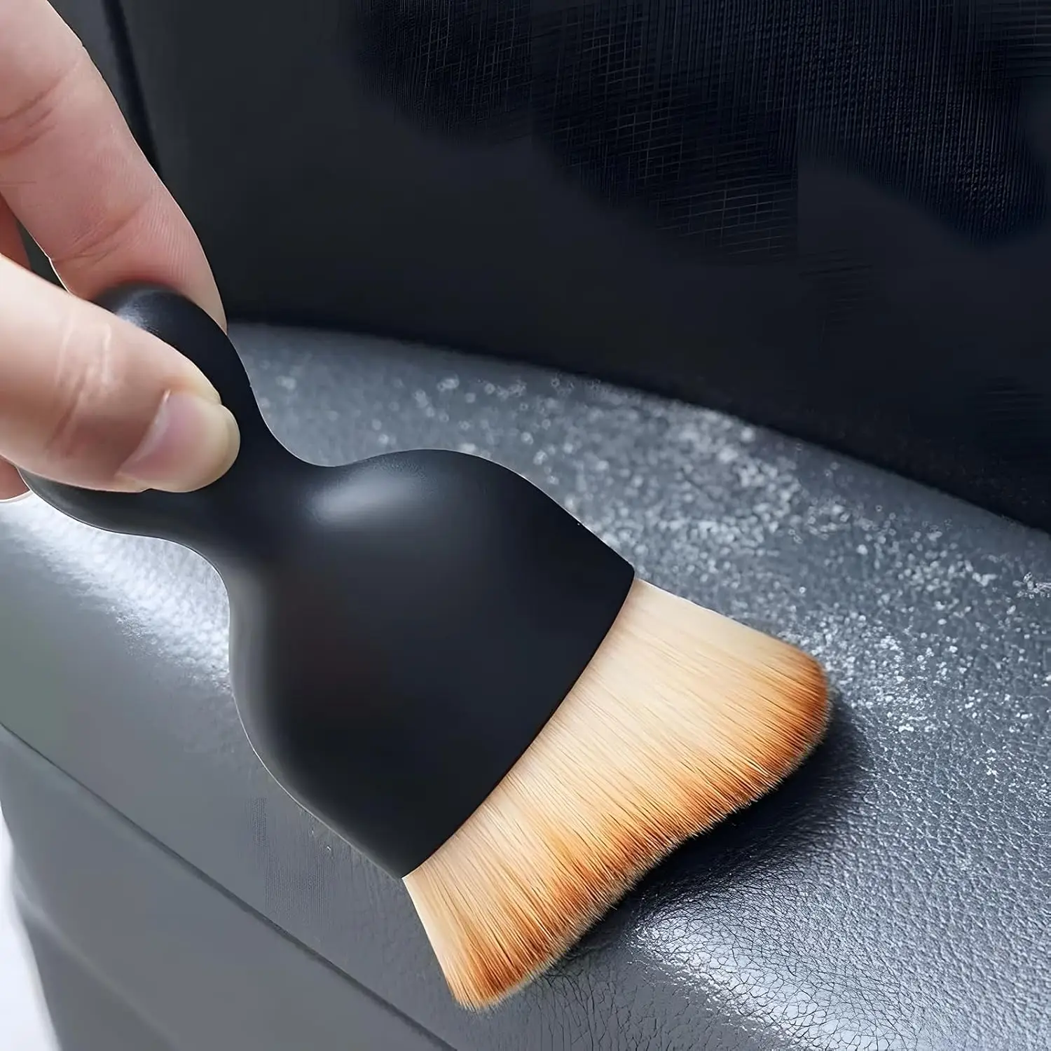 Car Interior Cleaning Brush Car Duster Interior with  Soft Bristles  Detailing Brushes Dusting Car Accessories for Dashboard, AC