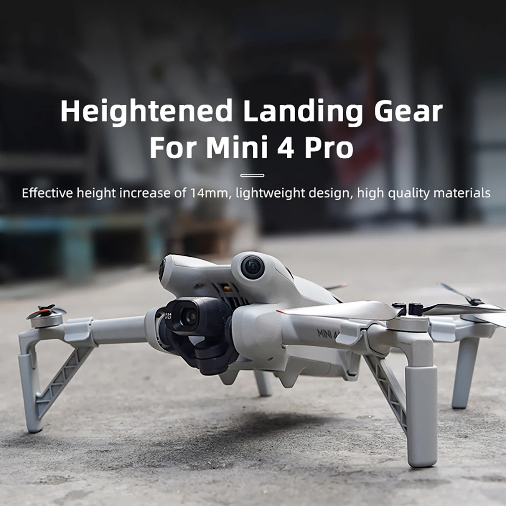 Drone Extensions Landing Gear Quick Release Heightened Extended Leg Drone Accessories Protector For DJI Mini 4 Pro Drones