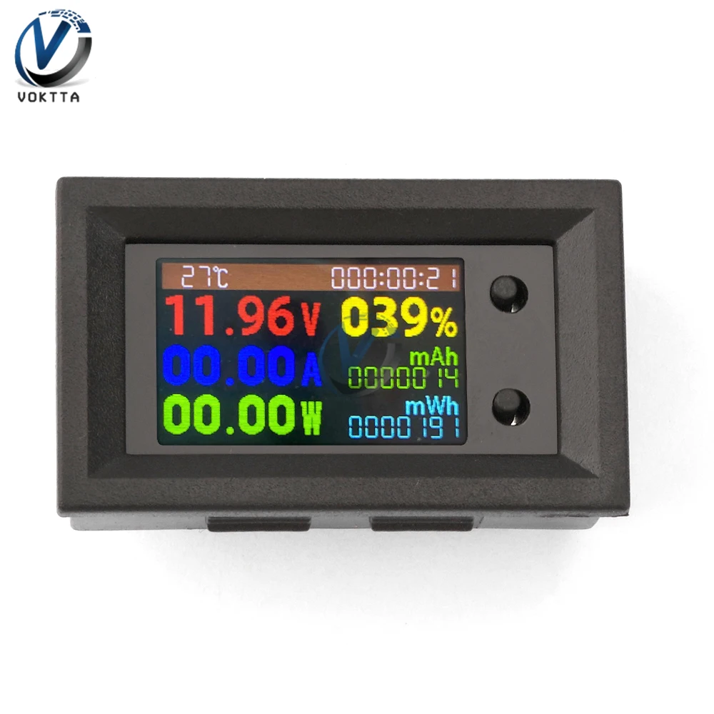 10A/50A/100A Multifunction Voltmeter Ammeter Digital Power Energy Meter Wattmeter DC Voltage Current Tester Electric Meter