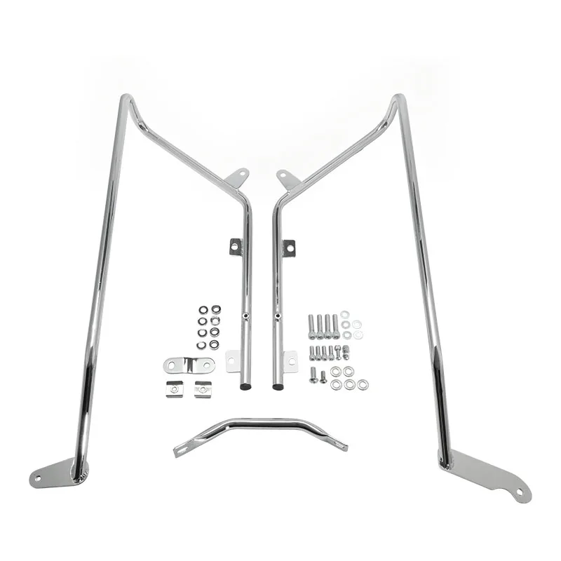 

Motorcycle Iron Saddlebag Conversion Bracket Fits For Harley Softail Fat Boy FLFB Breakout 2018-2025