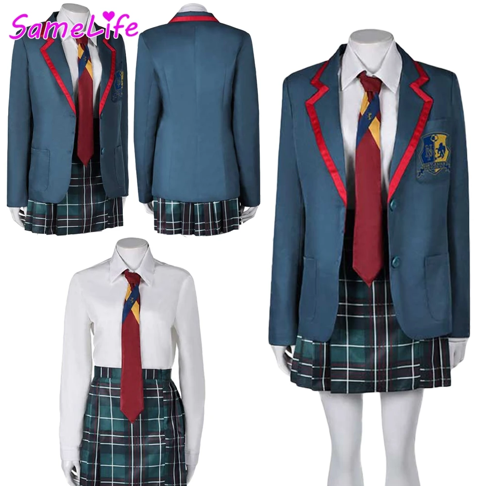 

Астрид Дец Косплей Фэнтези Школьная форма Одежда Кино Соки 2, костюм Маскировка, женская одежда для ролевых игр на Хэллоуин