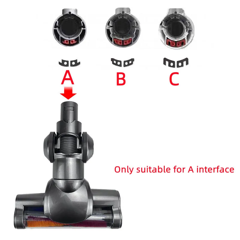 1PC testina elettrica per pavimento per Dyson DC45 DC59 V6 DC61 DC62 parti di ricambio per aspirapolvere accessori per la pulizia della casa