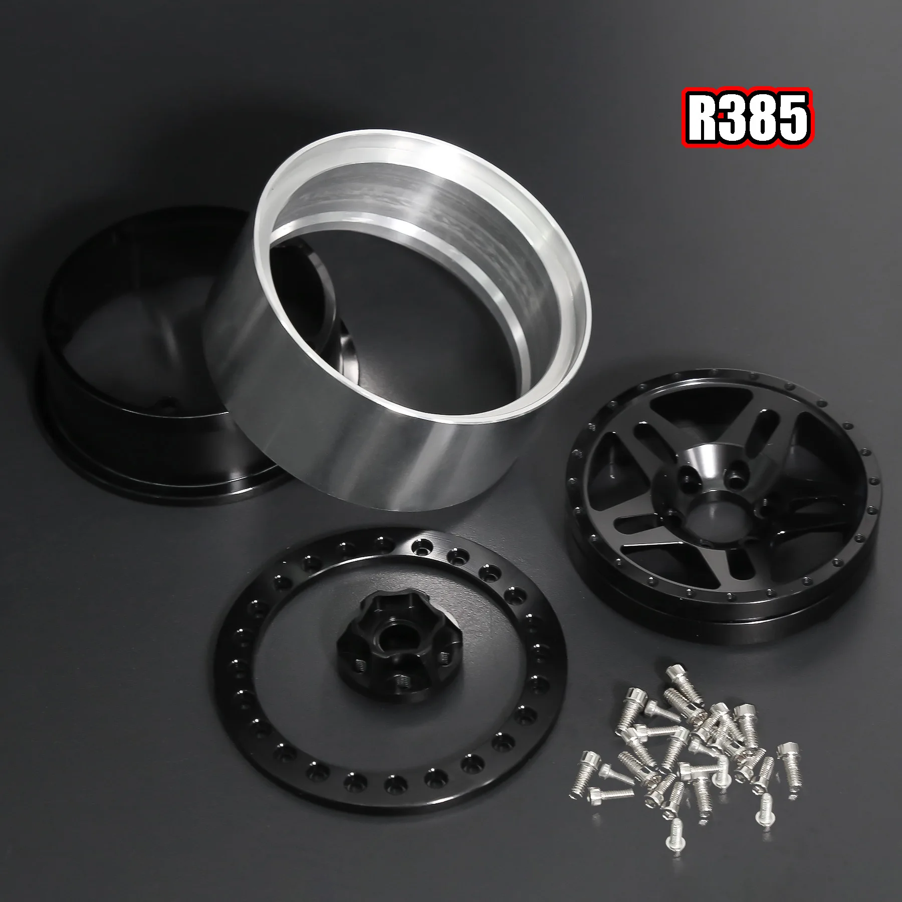 

RS Red Spider 1/10 1/8 climbing Car 2.2-inch metal wheel hub SCX10 TRX4 lock tire hubR385