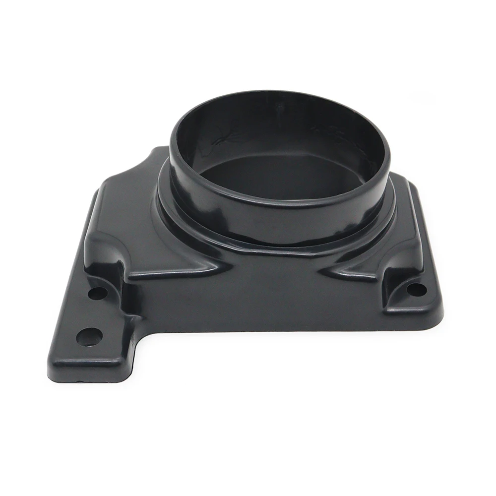 76MM Mass Air Flow Sensor Intake Filter Adapter Plate Black For Mitsubishi 2002 2003 2004 2005 206 Lancer V6 L4