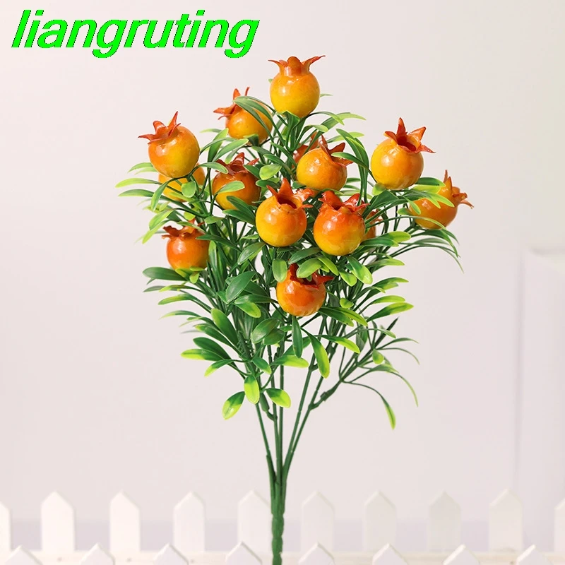 

Simulation pomegranate flower plant simulation home decoration foam rich fruit fortune fruit orange auspicious fruit pomegranate