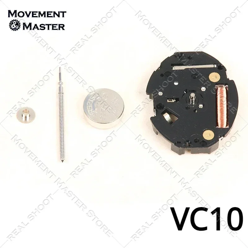 Japan New VC10 Movement VC10E Quartz Movement Two Hands Watch Repair Movement Replacement Parts