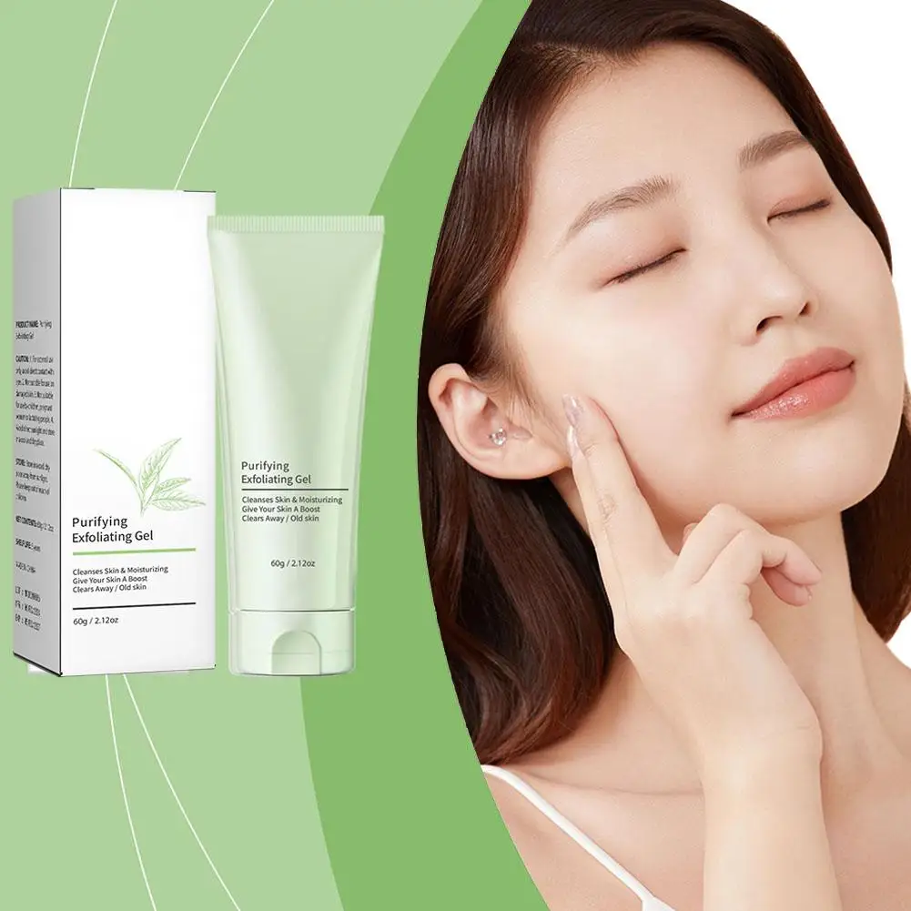 Purifying Exfoliating Gel Gentle Acne Blackhead Cleansing Oil Whitening Beauty Skin Skin Moisturizing Care Control Rejuvena W4U9