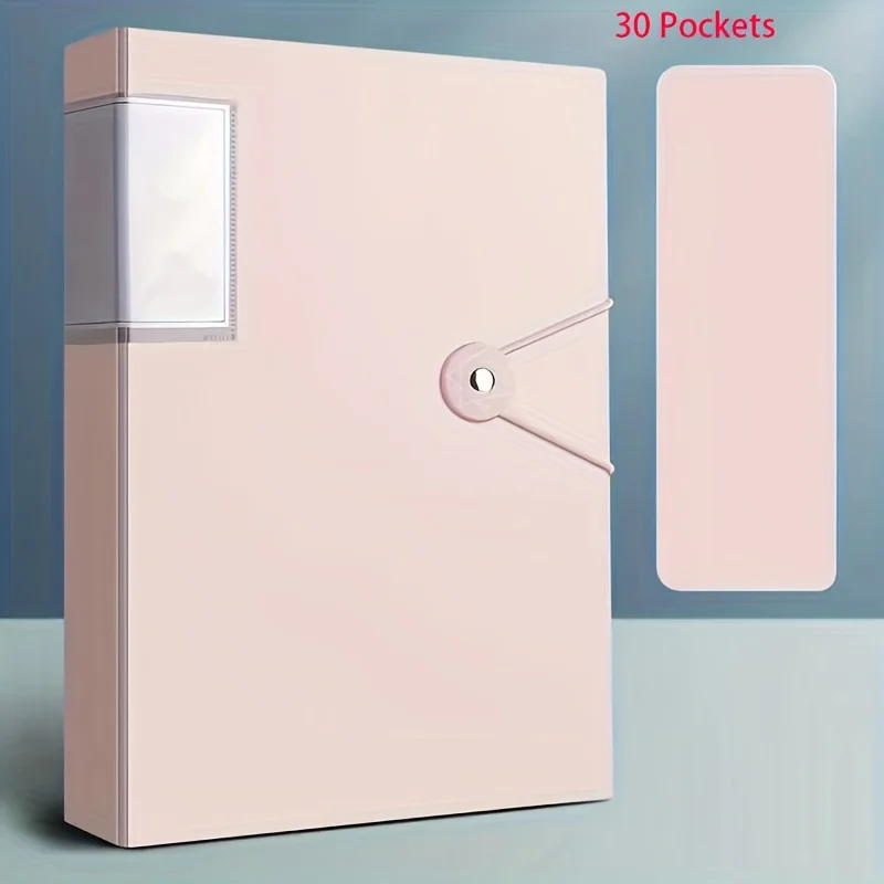 A4 File Folder,Ideal for Storing and Organizing,High Transparency Waterproof,Perfect for Home,School,and Office Document Storage
