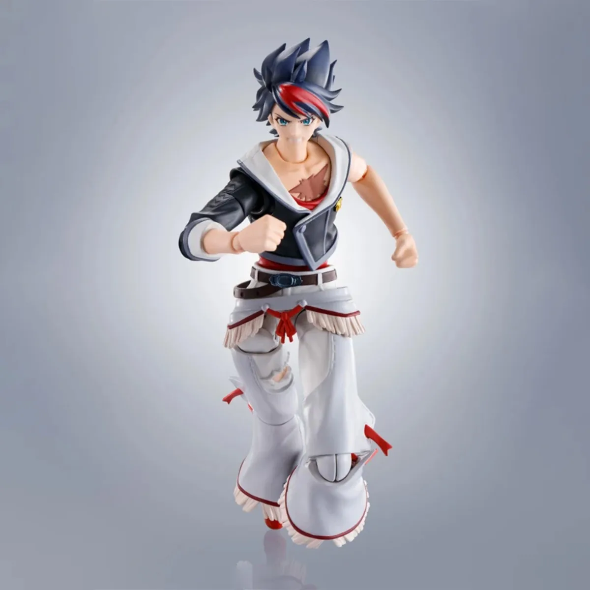 本物のバンダイオリジナルバックアローフィギュアモデルキット SHF 1/12 アニメフィギュアバックアローアクションモデルクリスマスおもちゃギフト子供のための