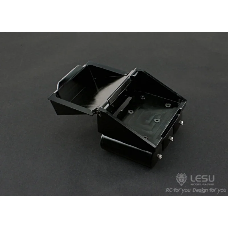 LESU für 1/16 LKW-Traktor DIY Deutsches Bruder Modifiziertes 70002 Simulations-Batteriegehäuse Benzintank RC-Automodell – Detail 7