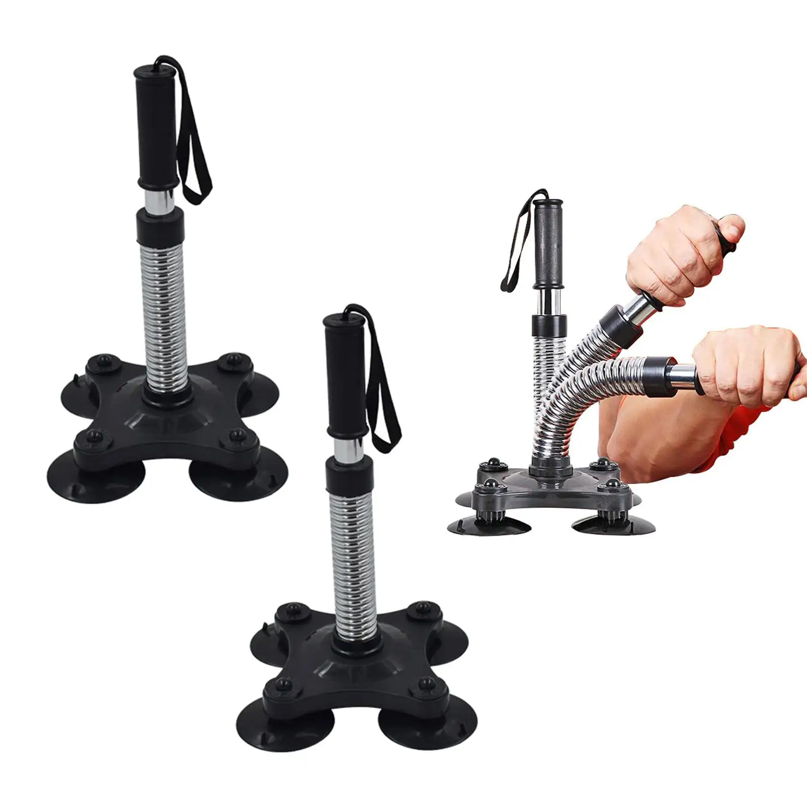 Arm Wrestling Trainer 4 Suction Cup Forearm Trainer for Gym Home Fitness