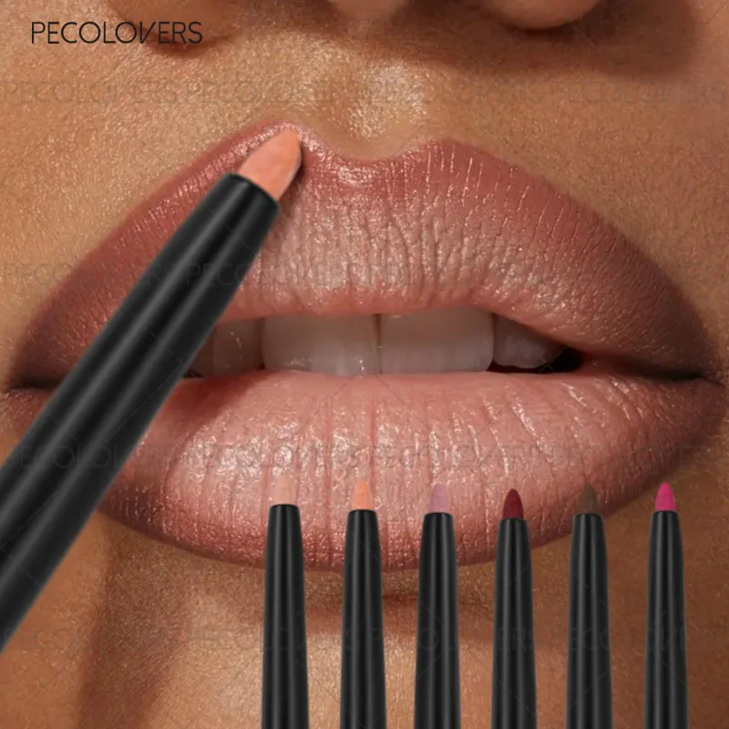 Eyeliner per labbra nude, raffigurante il contorno delle labbra, labbra piene e affascinanti, senza asciugare, cosmetici per labbra