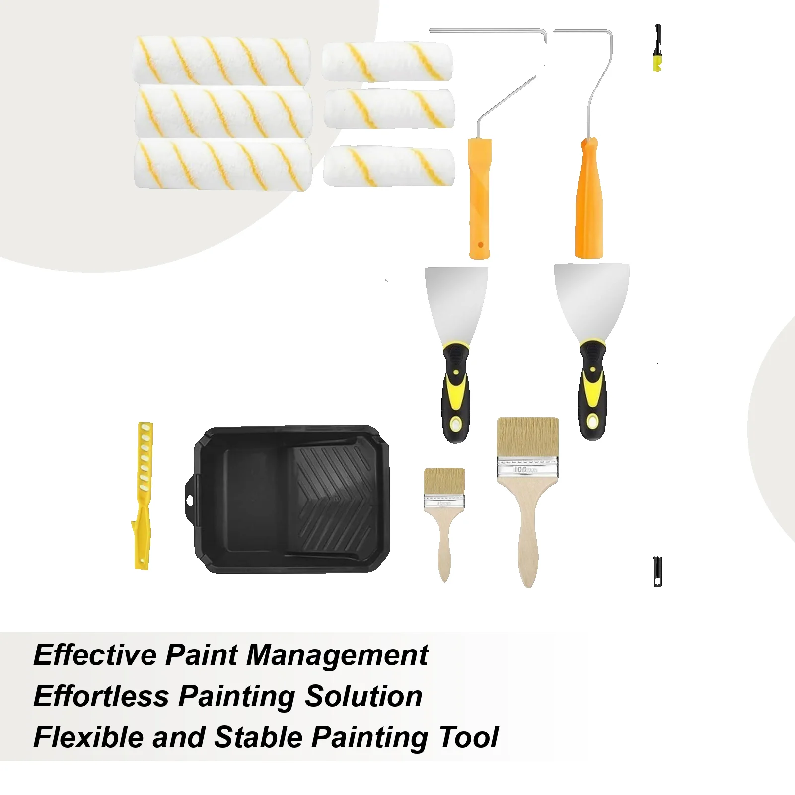 ペイントブラシローラー調整可能な塗装ローラー延長ポールハウスプロジェクトリフォームアクセサリー装飾工芸品