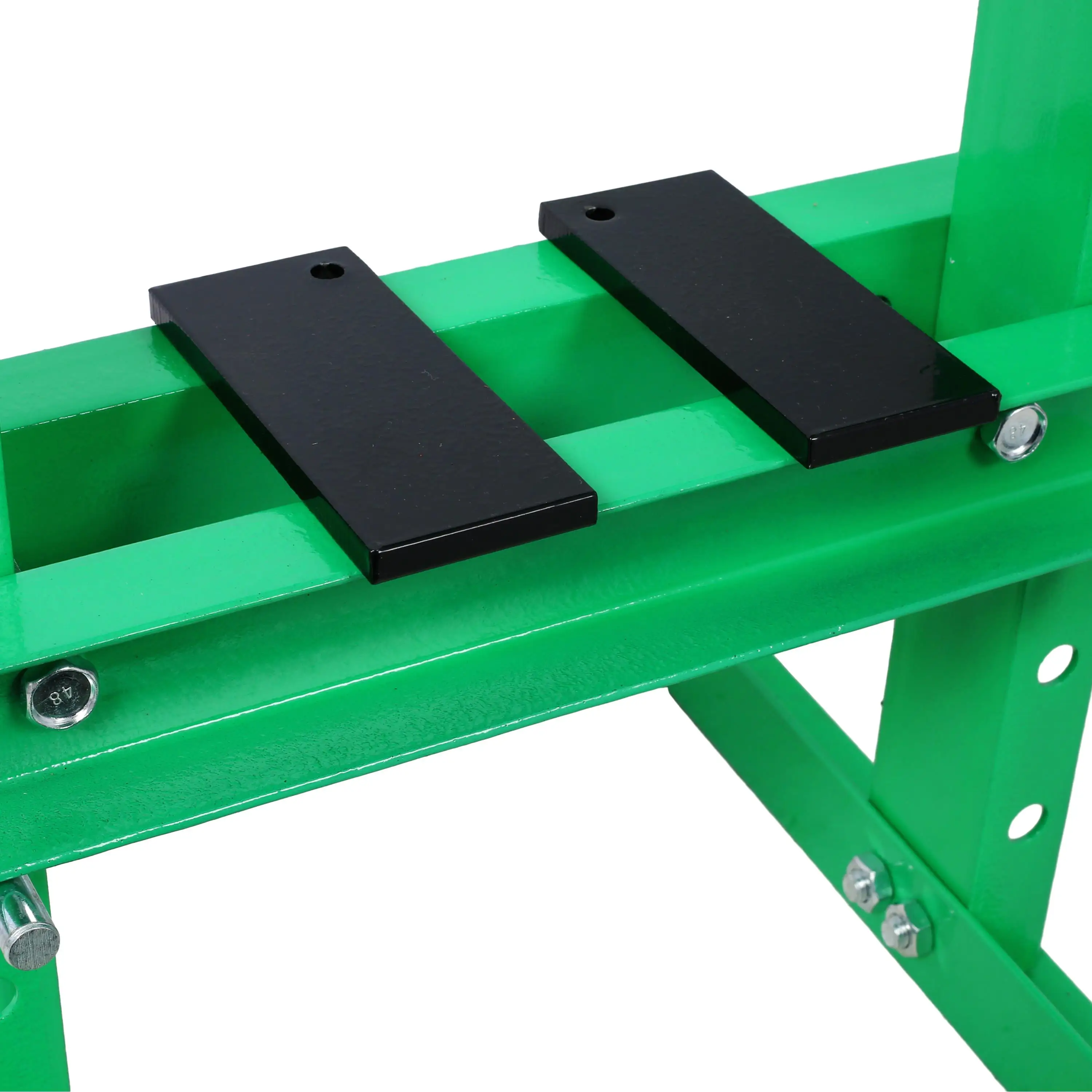 6 Ton Hydraulic Benchtop Press Adjustable Table Height H-Frame garage floor press Green