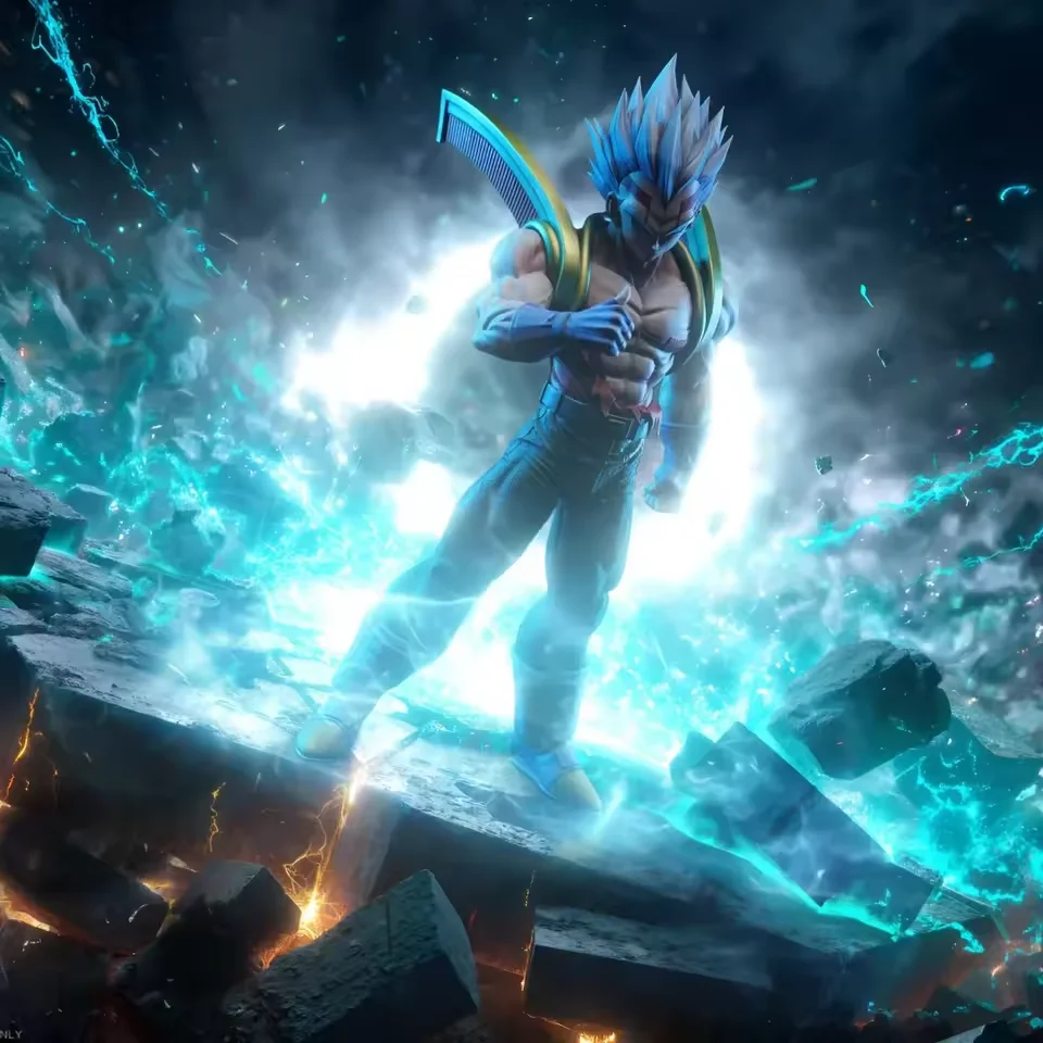 

Anime Dragon Ball Z Figure Super Baby Vegeta Action Figures Pvc Statue Desktop Ornamen Collection Model Toys Gifts 31cm/12.2in