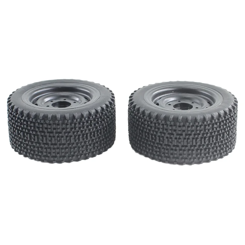 

A04F-2 Pcs 1/16 RC Wheels Tires Replace DIY Accessories Easy Install 7Cm Diameter With Wheel Upgrade For 16201Pro Model Cars