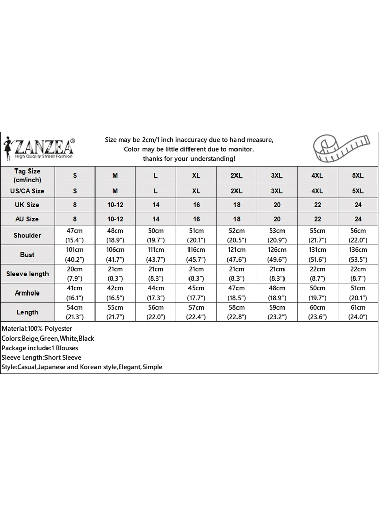 بلوزات الموضة ZANZEA بلوزات غير متناظرة المرأة قصيرة الأكمام الصيف البوهيمي قمصان مطبوعة 2025 بلوزات فضفاضة غير رسمية Femininas
