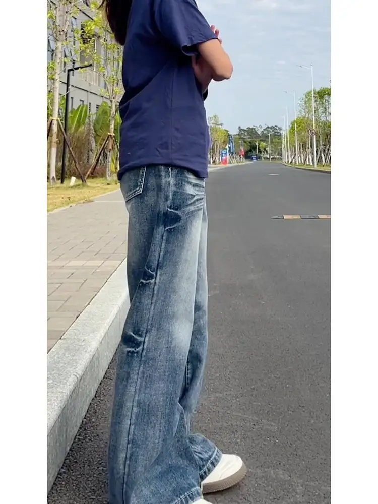 

Jeans Woman Denim Y2K Winter Cropped Ankle Length Short Capri Female Fashion Basic Simple Everyday Office Work Cut Regular