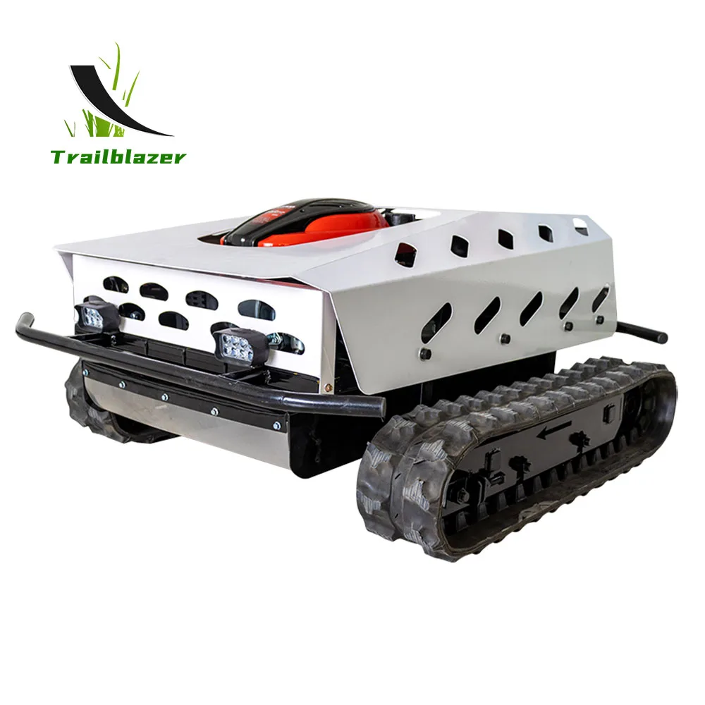 

Crawler Remote Control Lawn Mower Home Use 7.5HP Gasoline Grass Cutting Machine Robot Lawn Mower