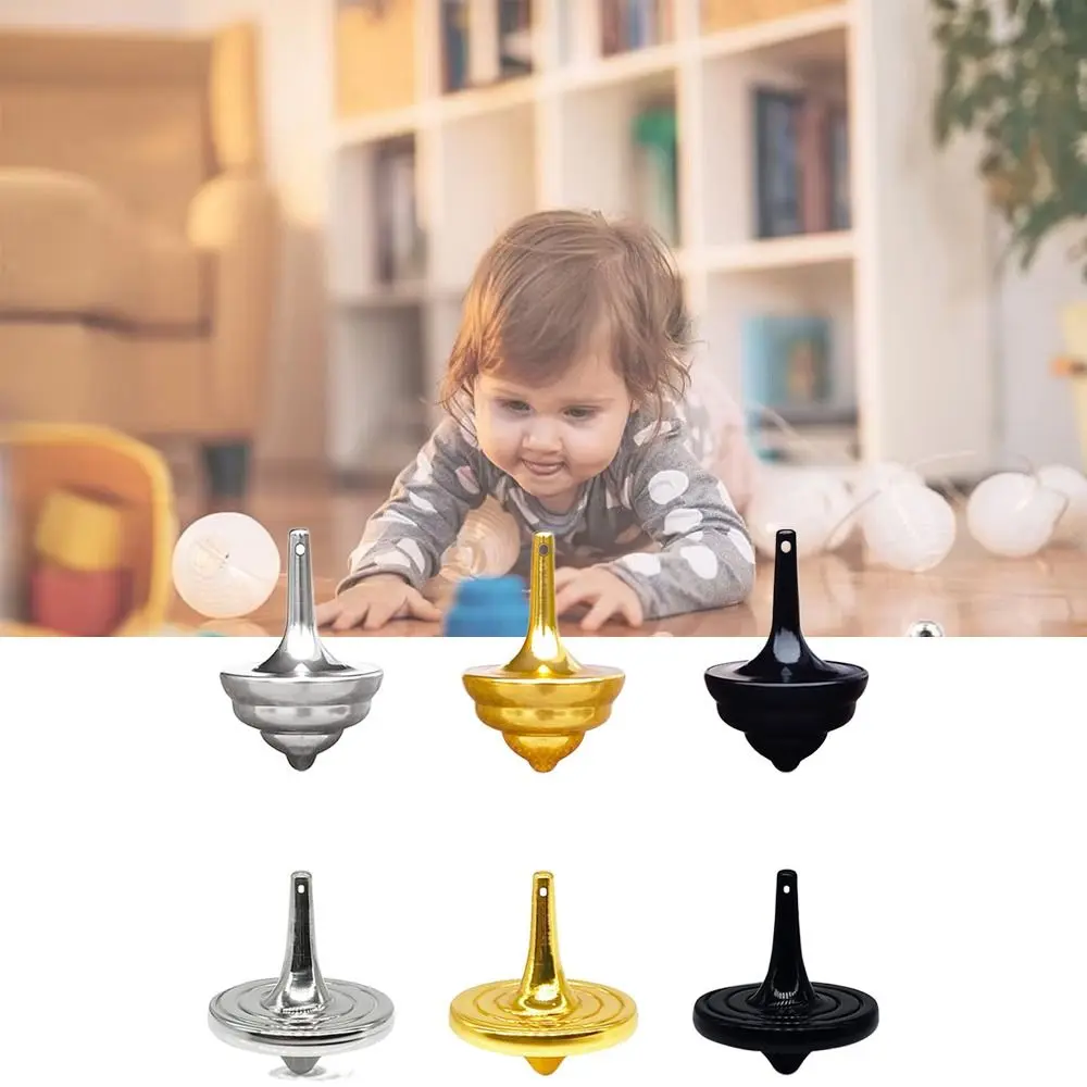 High-end material de metal mini giroscópio liga de zinco equilíbrio perfeito fidget spinners portátil precisão vintage totem spinner giroscópio mesa