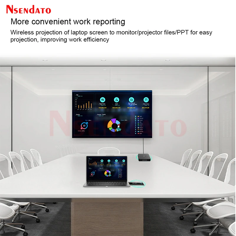 Receptor e transmissor sem fio w2h mini ii 2, 1080p, hd, extensor 1080p, 3d, 30m, emissor e receptor de áudio para hdtv