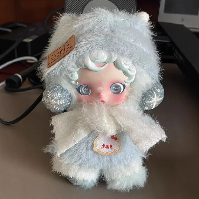 Sp Wolfie Dress - Glittery Winter Melody Rubber and Fur Skullpanda Clothing - Second Generation [Without Doll] Replacement Set f