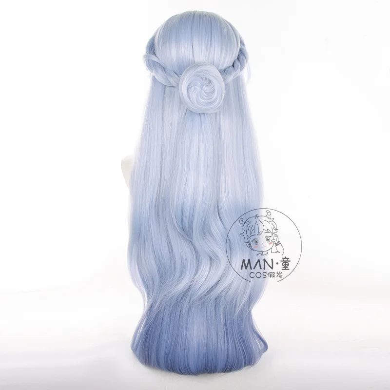 هونكاي: شعر مستعار ستار رايل روبن التنكري، شعر طويل مجعد، مشبك نمر، حزمة شعر مختلط الألوان، هدية الهالوين #4