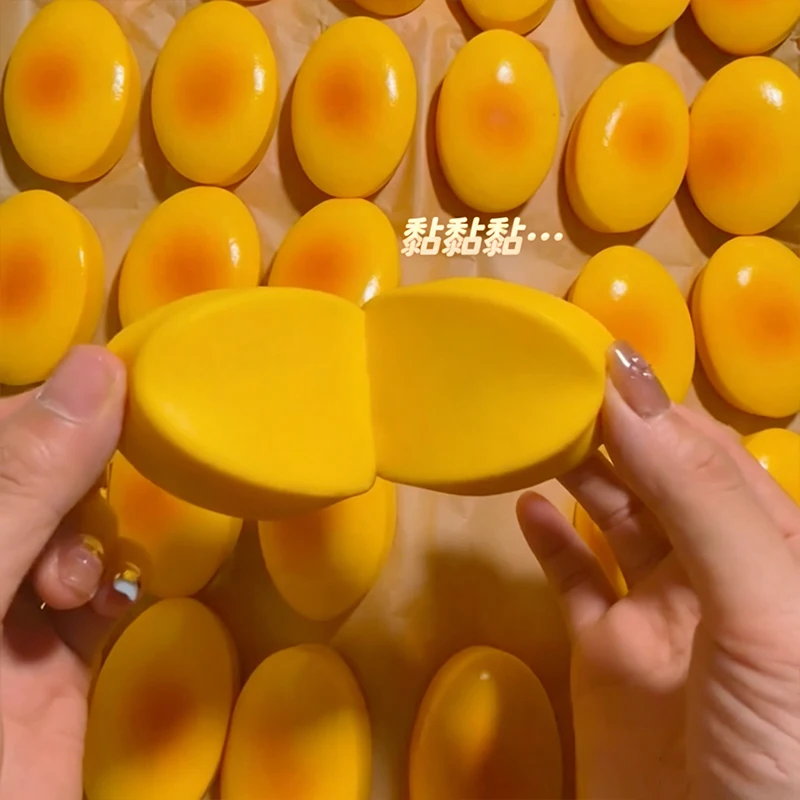 Squishy Mini Cheese Cake Fidget Toys Funny Slow Rebound Stress Ball ASMR Sensory Stress Relief Squeeze Toy for Adults