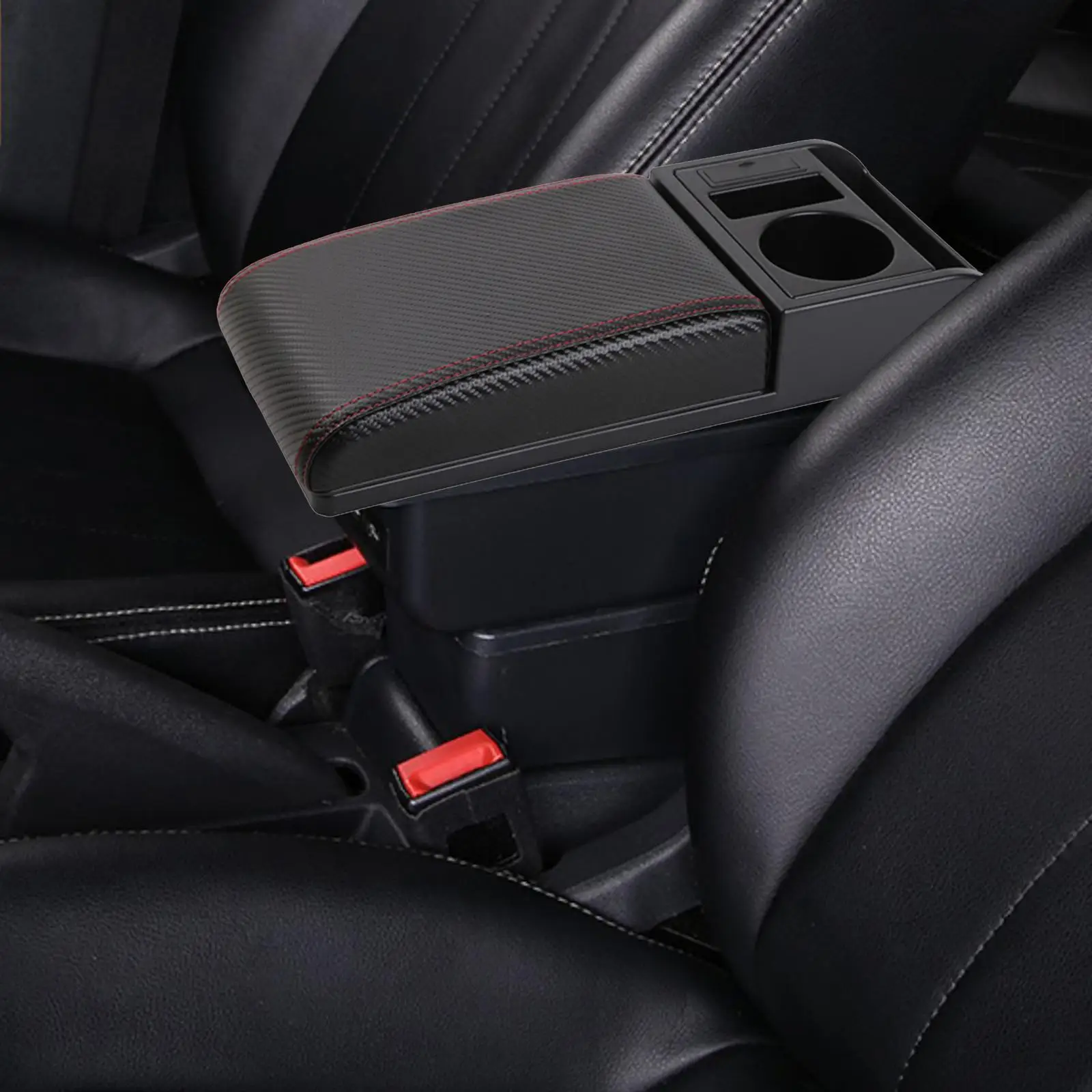 Car Central Armrest Mat Armrest Pad Sundries Organizer Lengthening Retractable Universal for Car Truck Auto SUV Parts
