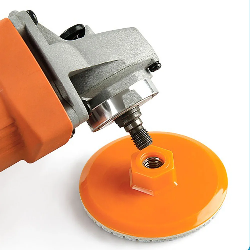 Бытовая полировальная подушечка для сухой гибкости, шлифовка, алмаз M10, безопасная спираль, стабильная, износостойкость, влажная, 3 дюйма, 80 мм