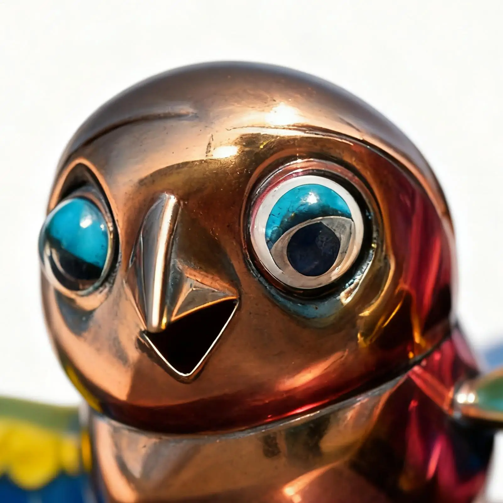 

Motorcycle Helmet Funny Dynamic Realistic Bird Car Side Rearview Mirror Decorations for Women Riders Cyclist Commuting Travel