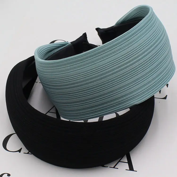 women Hair Hoop Top Knot Turban Headband Wide side thickened Hairband Hair Accessories for Girls No Slip Head band Hair Bands